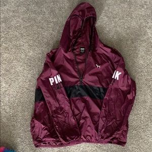 Pink windbreaker
